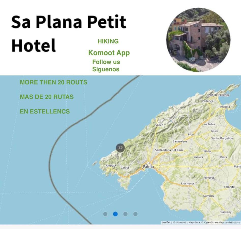 Sa Plana Petit Hotel Estellencs  Luaran gambar